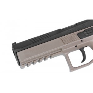 Страйкбольный пистолет ASG CZ P-09 incl. case. Flat Dark Earth, GBB, металл (18182)